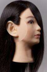 最高級 人毛100% Cherry カットウィッグ 超立体耳6体セット